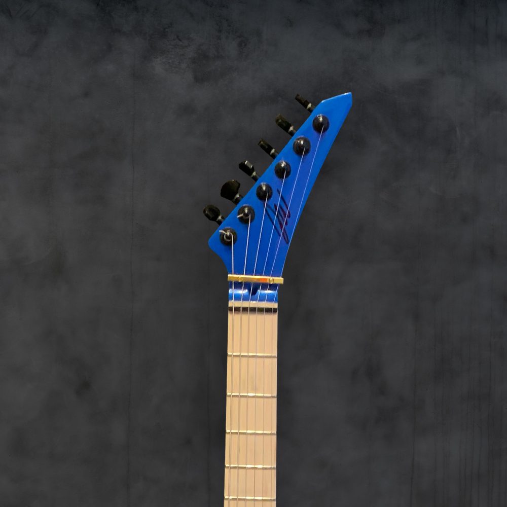 Speed Demon Electric Guitar Neck View by Jon Wade